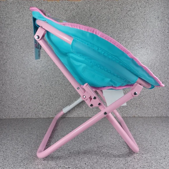 RARE Saucer Chair Foldable 19" Toddler Gabby's Dollhouse Comfy Seat Chair - Picture 3 of 9